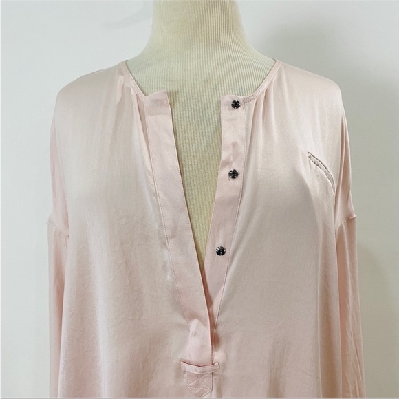 Go by Go Silk light pink blouse NEW - Picture 4 of 8